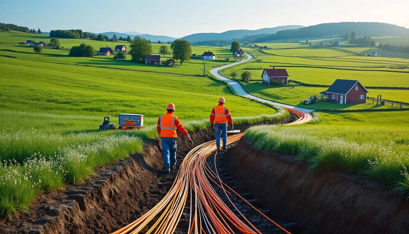 découvrez comment vous connecter au réseau fibre optique déployé par orange dans les zones rurales pour bénéficier d'une connexion internet rapide et fiable.